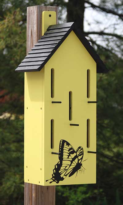  BestNest Classic Butterfly House with Perches, YellowBestNest Classic Butterfly House with Perches, Yellow Other Wildlife > Butterfly Houses & Feeders  BestNest Classic Butterfly House with Perches