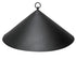 Achla Hanging Squirrel Baffle, Black, 18.25" dia.