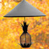 Achla Hanging Squirrel Baffle, Black, 18.25" dia.