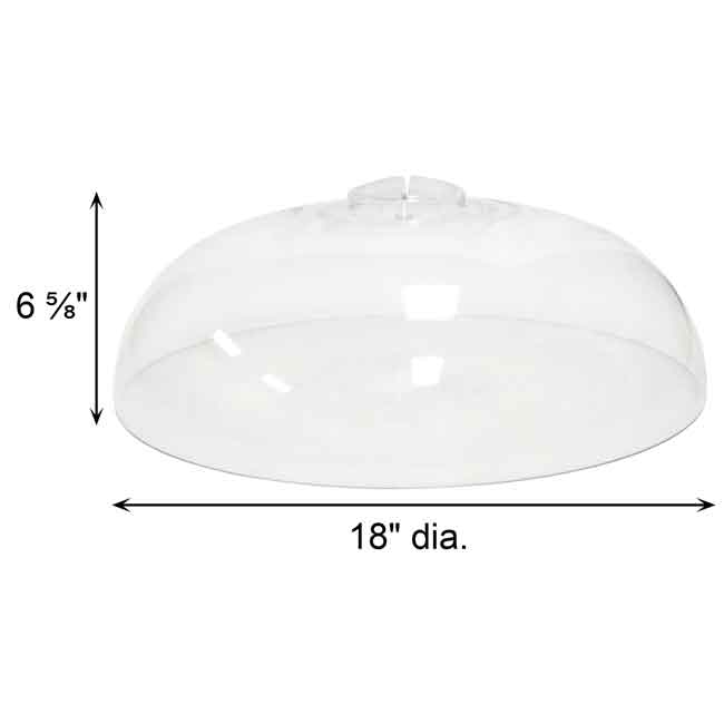 Aspects Super Tube Top II, Clear, 18" dia.