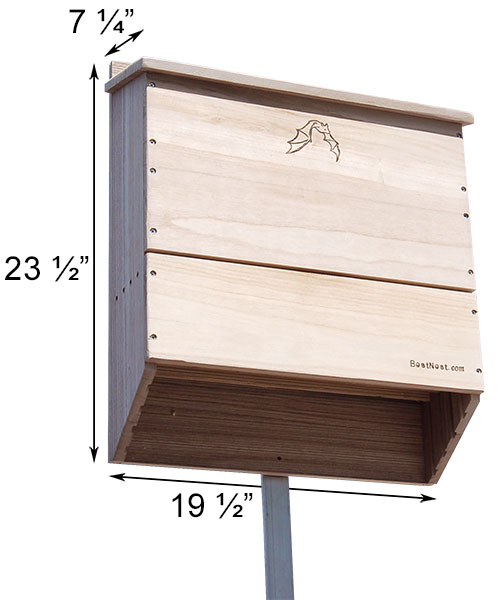 BestNest Five-Celled Bat House, 500 bats
