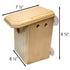 Window Nest Box with Nest Lift by Prime Retreat