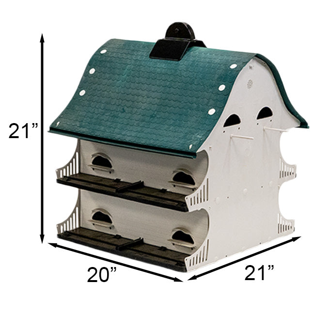 S&K American Barn Purple Martin House, 12 Room